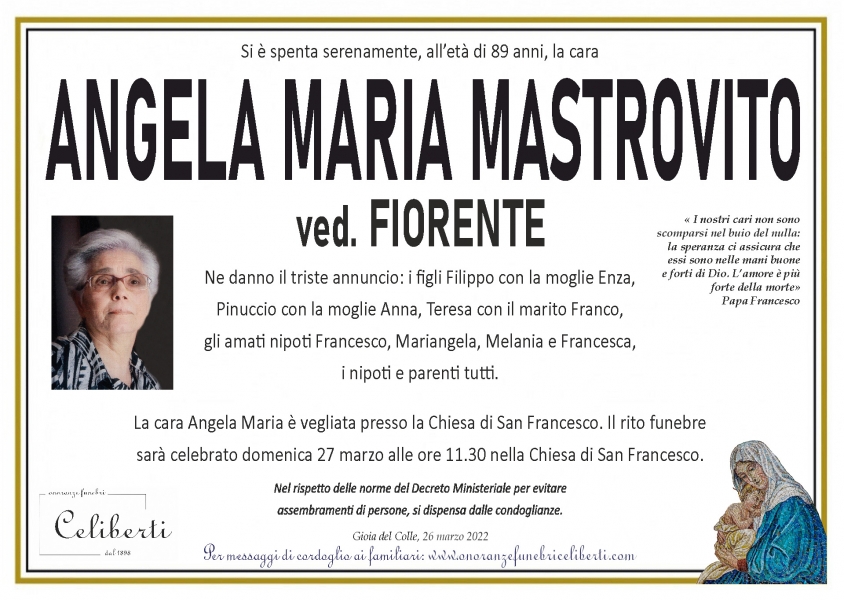 Angela Maria Mastrovito