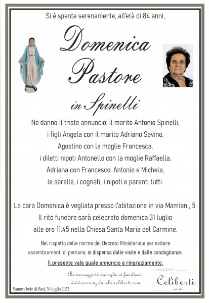 Domenica Pastore