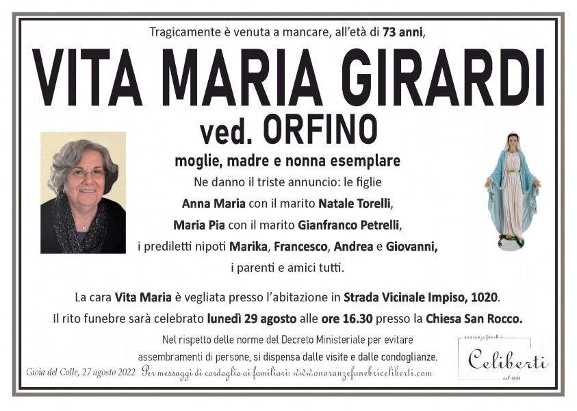 Vita Maria Girardi