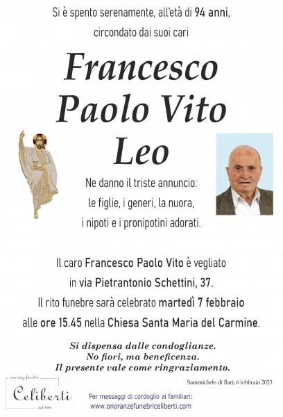 Francesco Paolo Vito Leo