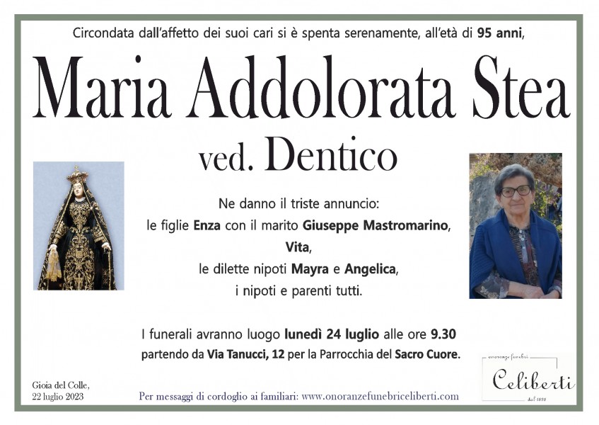 Maria Addolorata Stea