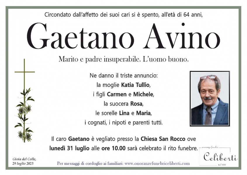 Gaetano Avino