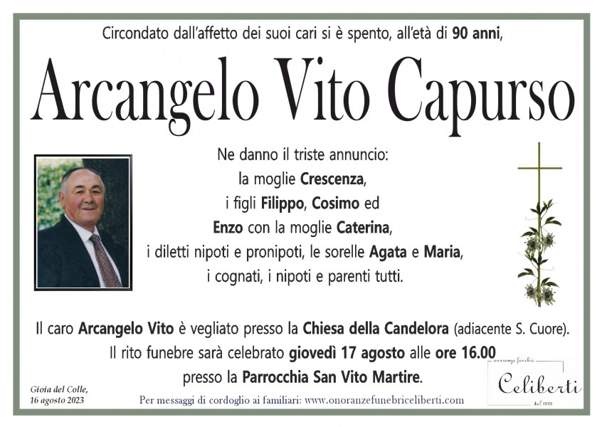 Arcangelo Vito Capurso