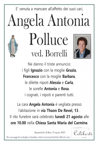 Angela Antonia Polluce