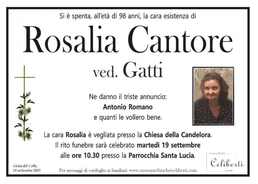 Rosalia Annunziata Pompea Cantore