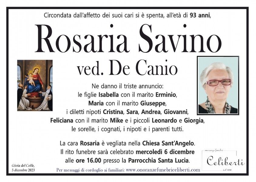 Rosaria Savino