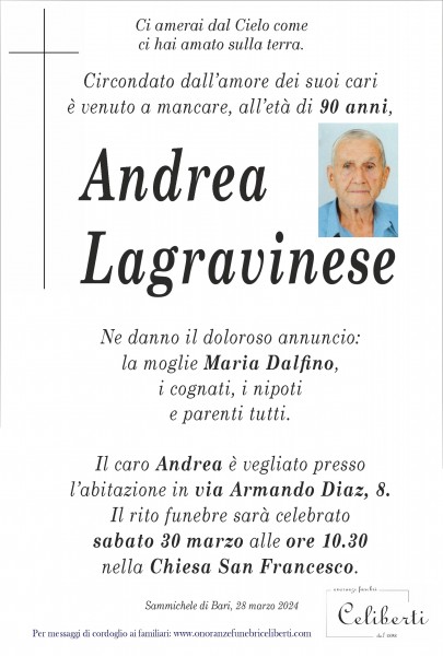 Andrea Lagravinese