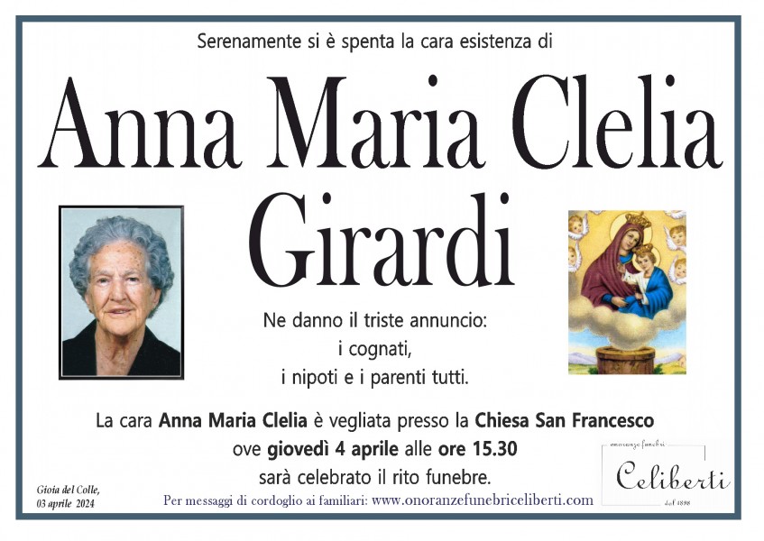 Anna Maria Clelia Girardi