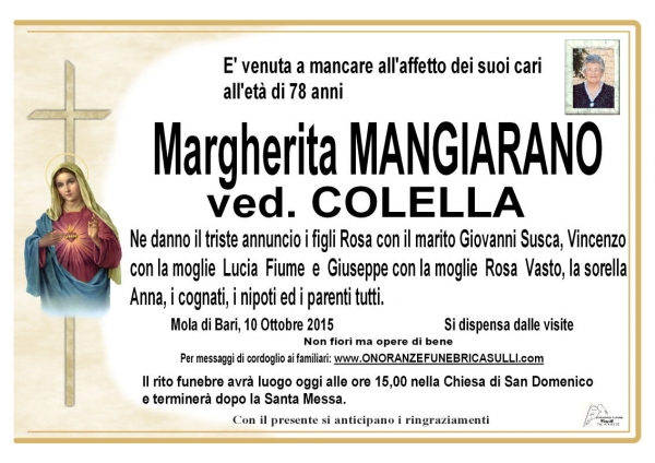 Margherita Mangiarano