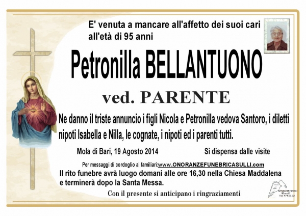 Petronilla Bellantuono
