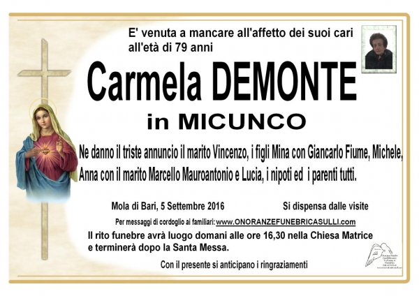 Carmela Demonte