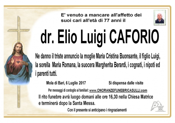 Elio Luigi Caforio