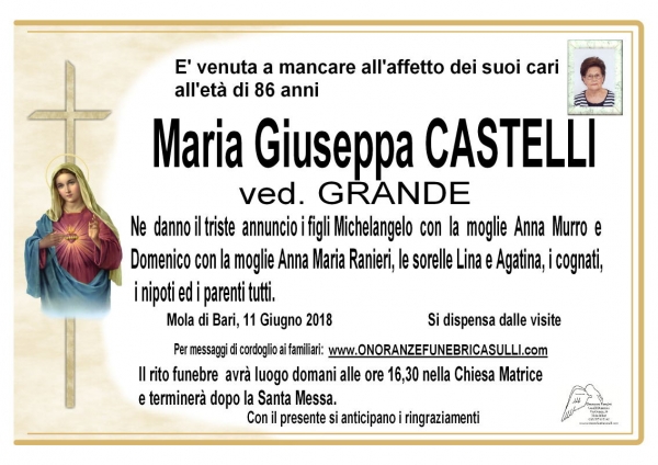 Maria Giuseppa Castelli