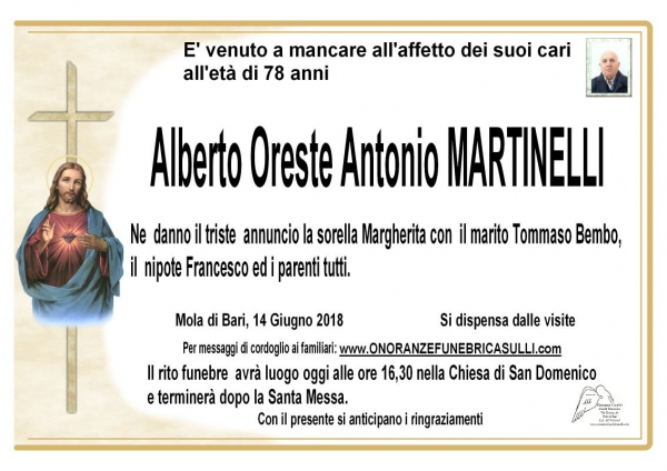 Alberto Oreste Antonio Martinelli
