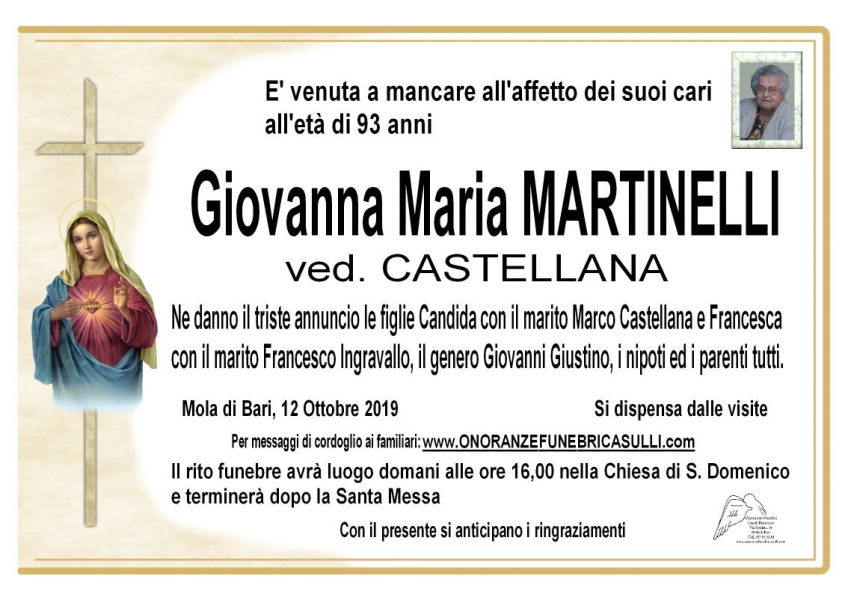 Giovanna Maria Martinelli