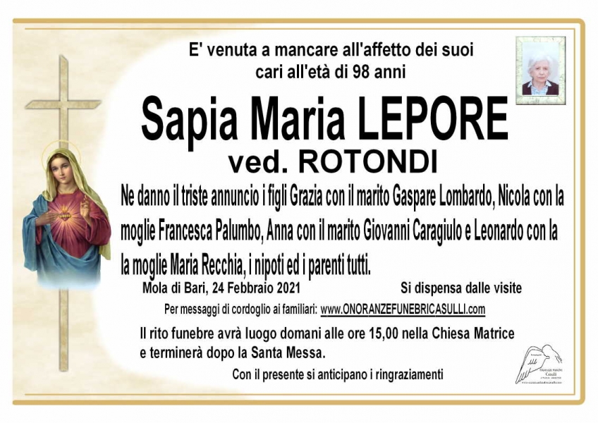 Sapia Maria Lepore