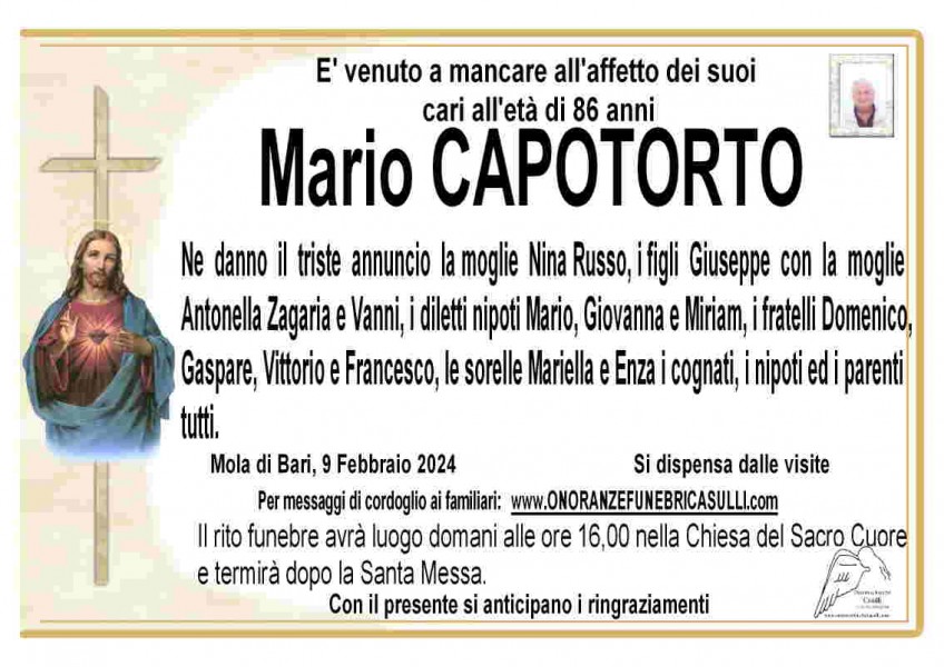 Mario Nicola Francesco Capotorto