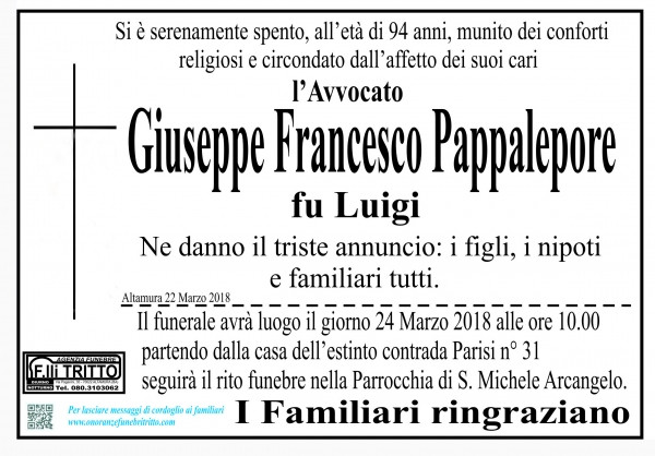 Giuseppe Francesco Pappalepore
