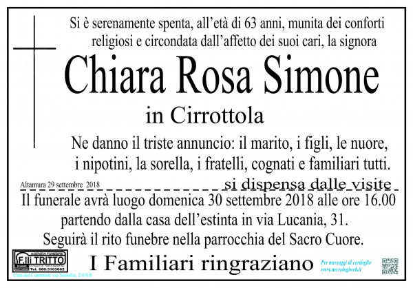 Chiara Rosa Simone