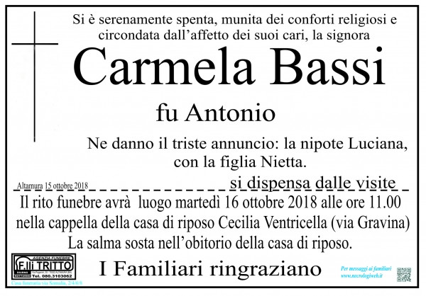 Carmela Bassi