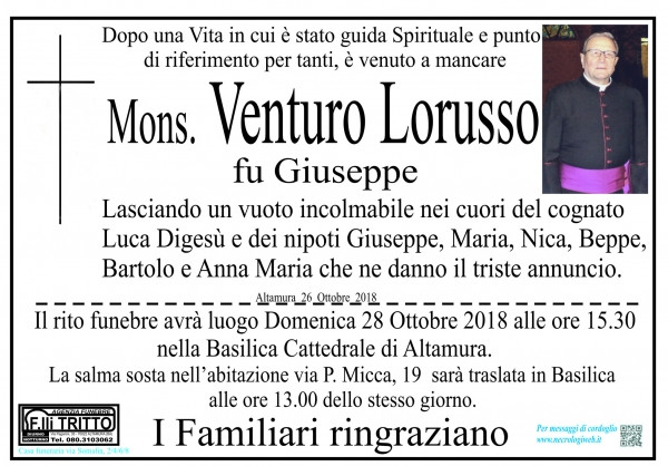 Mons Venturo Lorusso