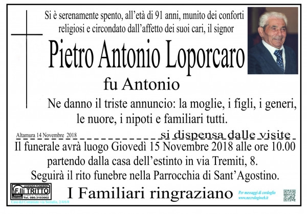 Pietro Antonio Loporcaro