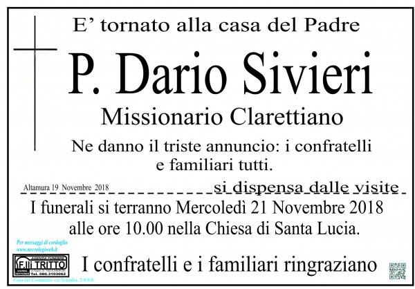 Padre Dario Sivieri