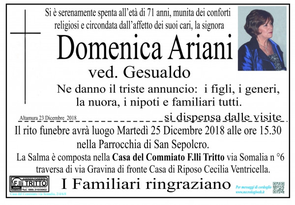 Domenica Ariani