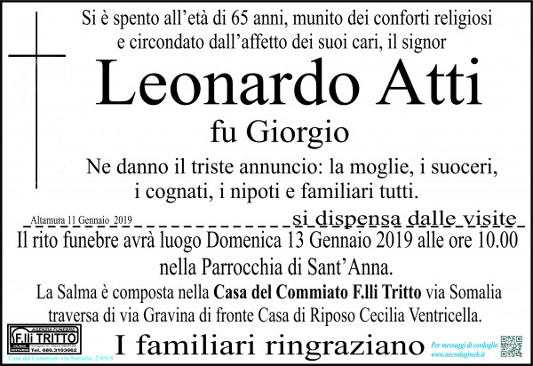 Leonardo Atti