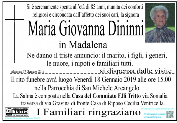 Maria Giovanna Dininni