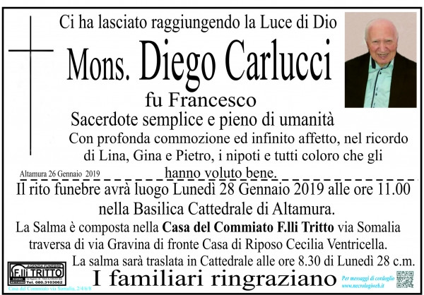 Mons. Diego Carlucci