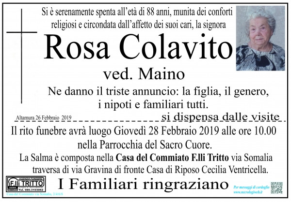 Rosa Colavito