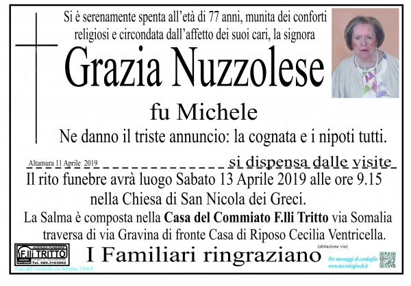 Grazia Nuzzolese