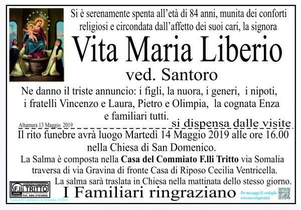 Vita Maria Liberio