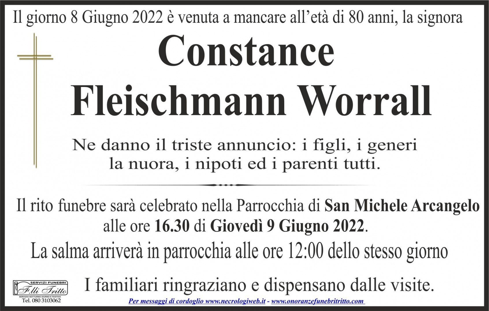Costance Fleischmann Worrall
