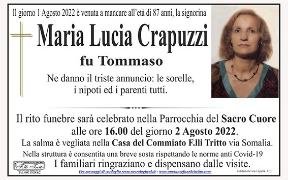 Maria Lucia Crapuzzi