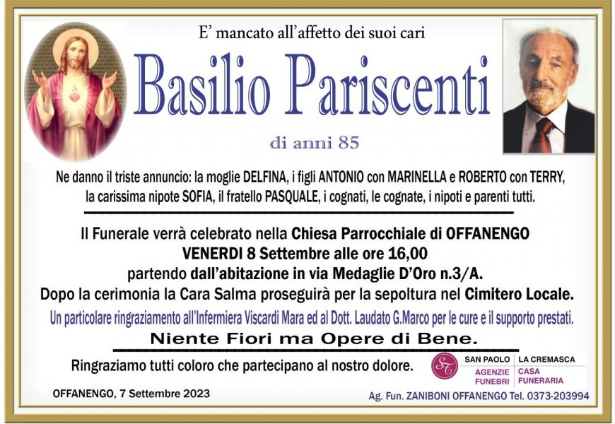 Basilio Pariscenti