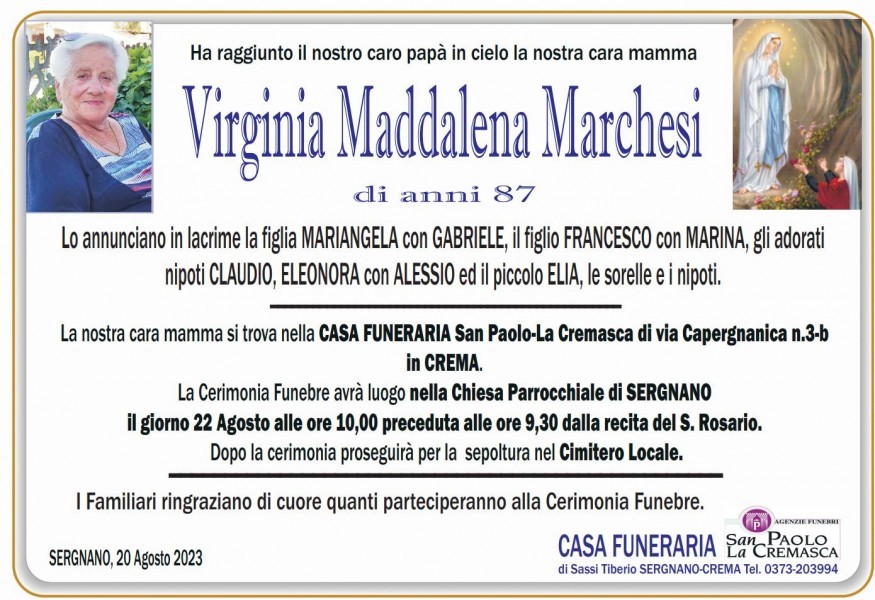 Virginia Maddalena Marchesi