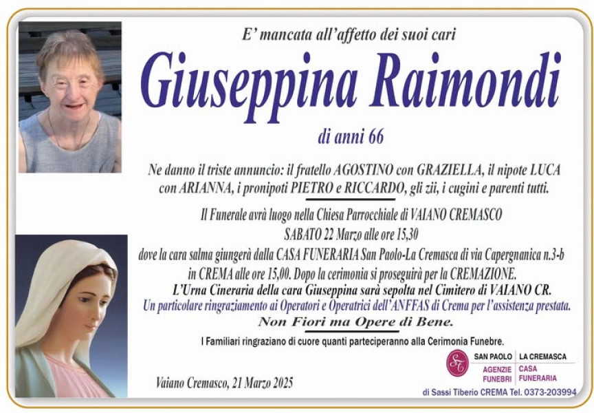 Giuseppina Raimondi