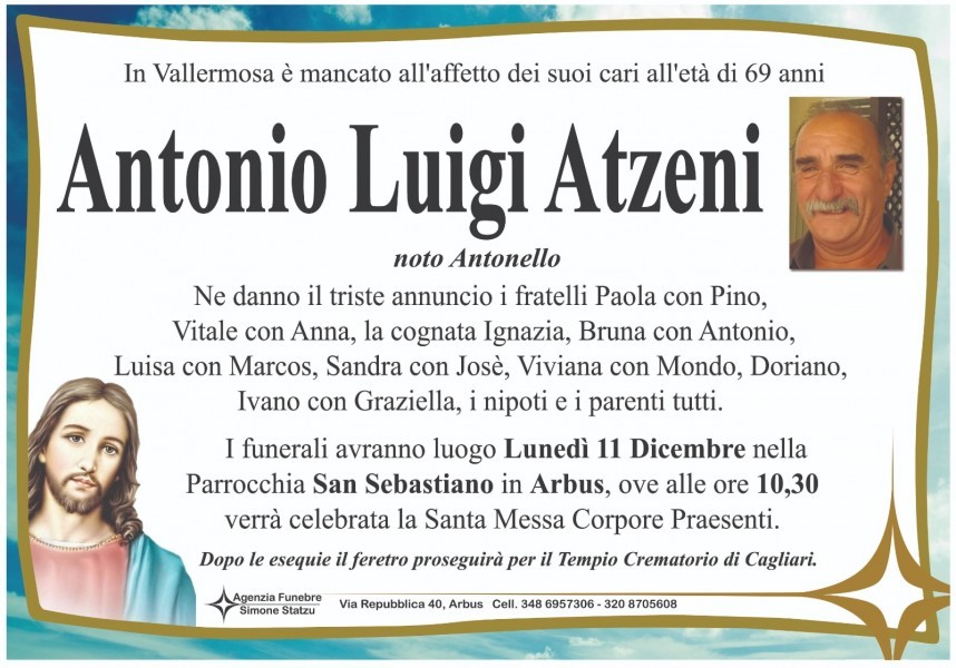 Antonio Luigi Atzeni Noto Antonello