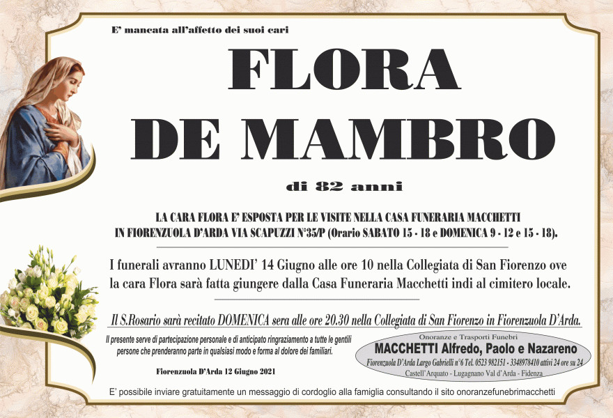 Flora De Mambro