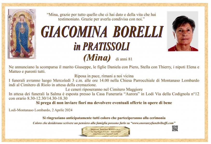 Giacomina Borelli