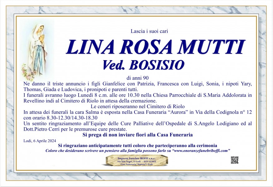 Lina Rosa Mutti