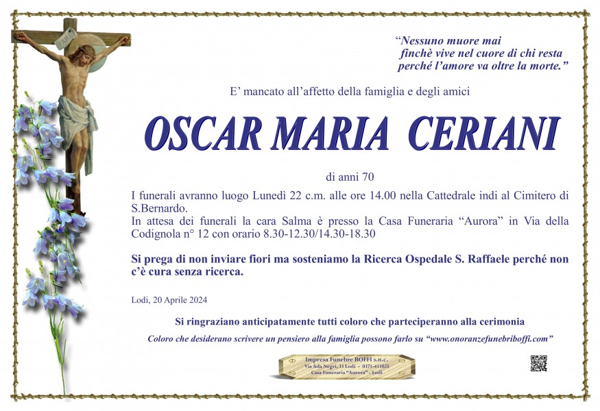Oscar Maria Ceriani