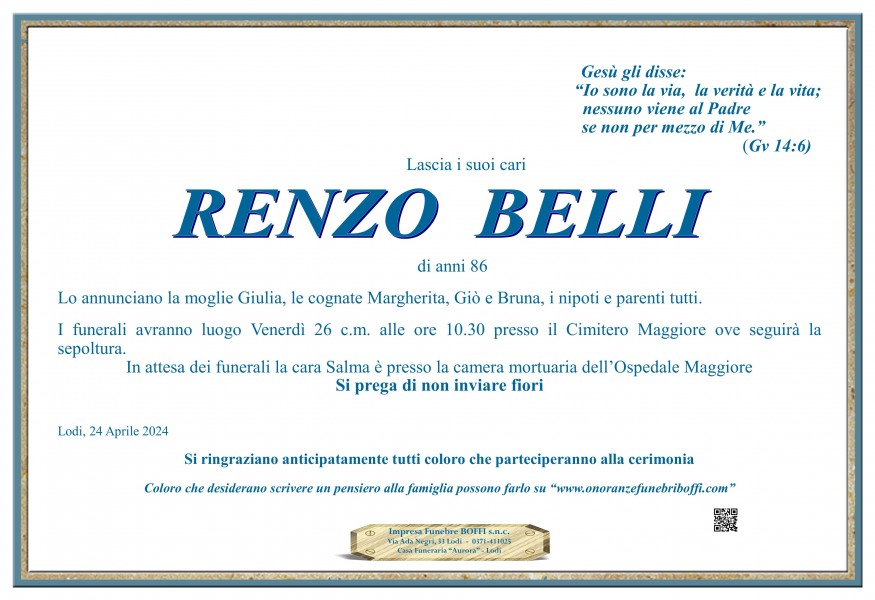 Renzo Belli