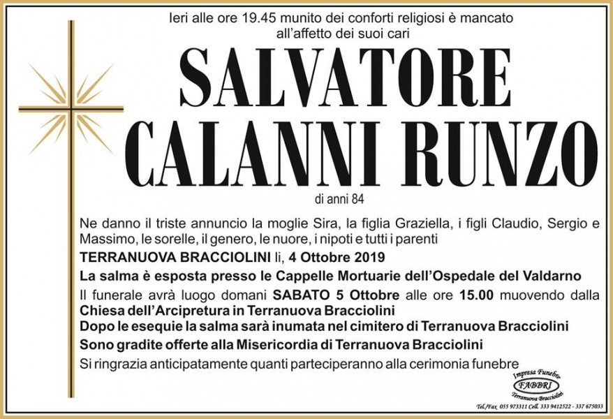 Salvatore Rosario Calanni Runzo