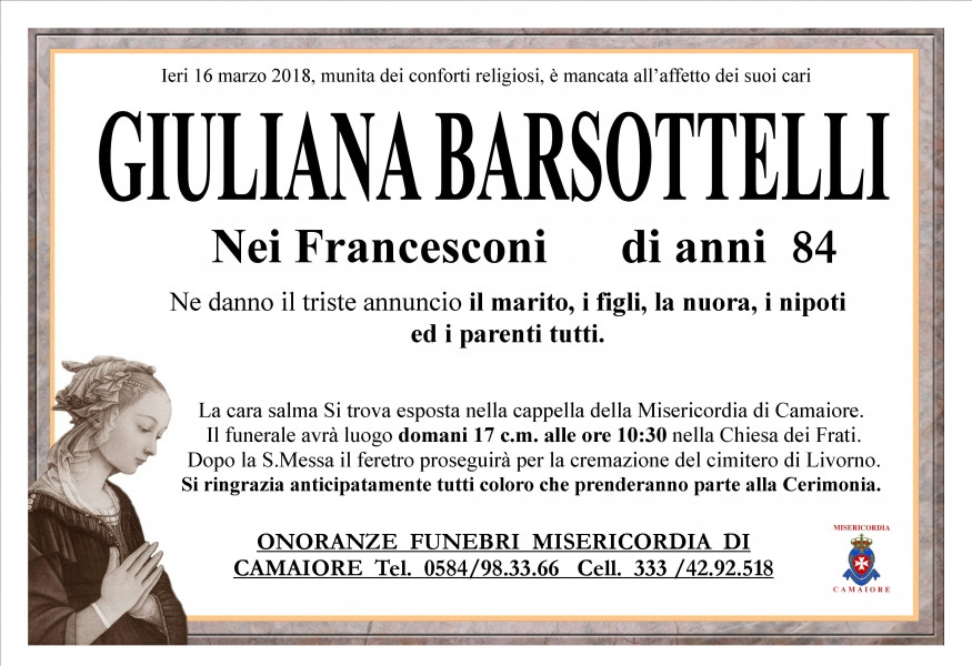 Giuliana  Barsottelli