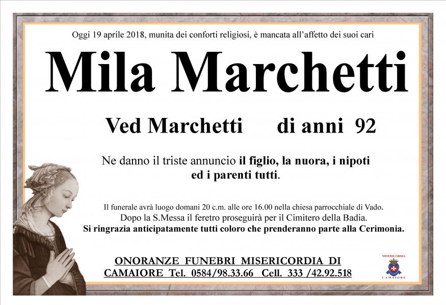 Mila  Marchetti