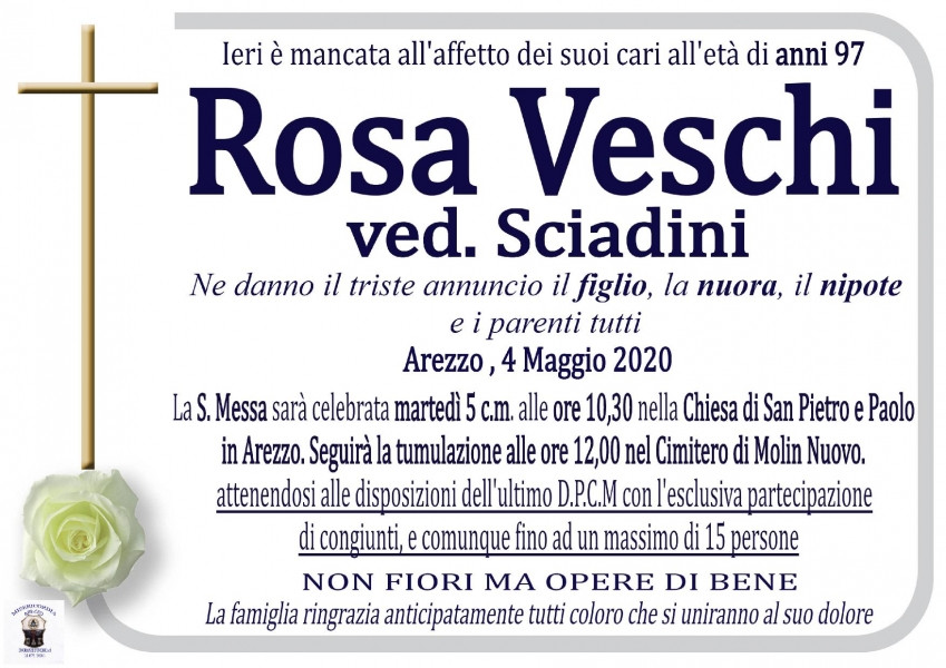 Rosa  Veschi Ved. Sciadini