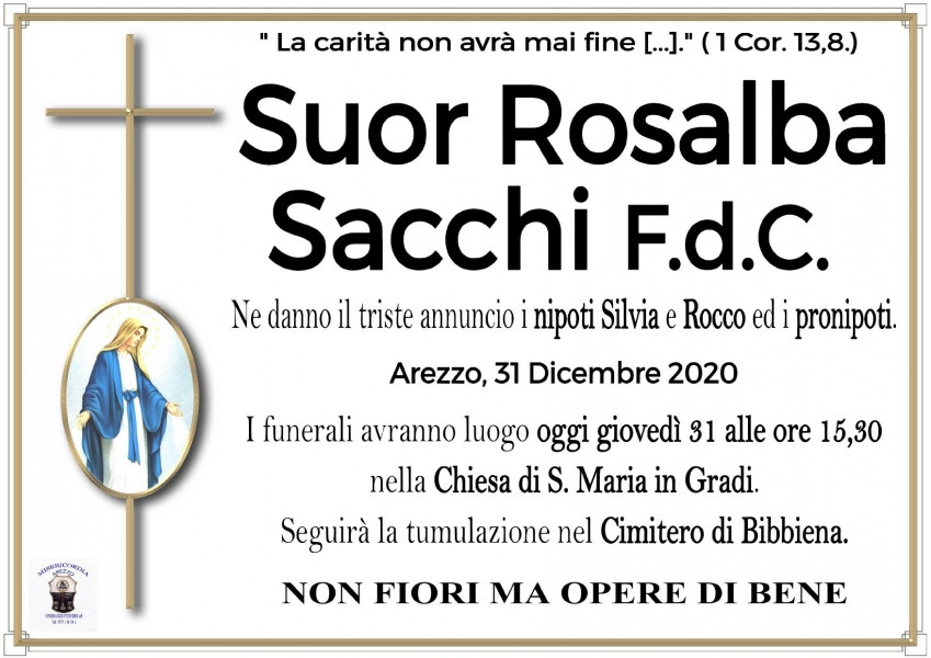 Suor Rosalba Sacchi